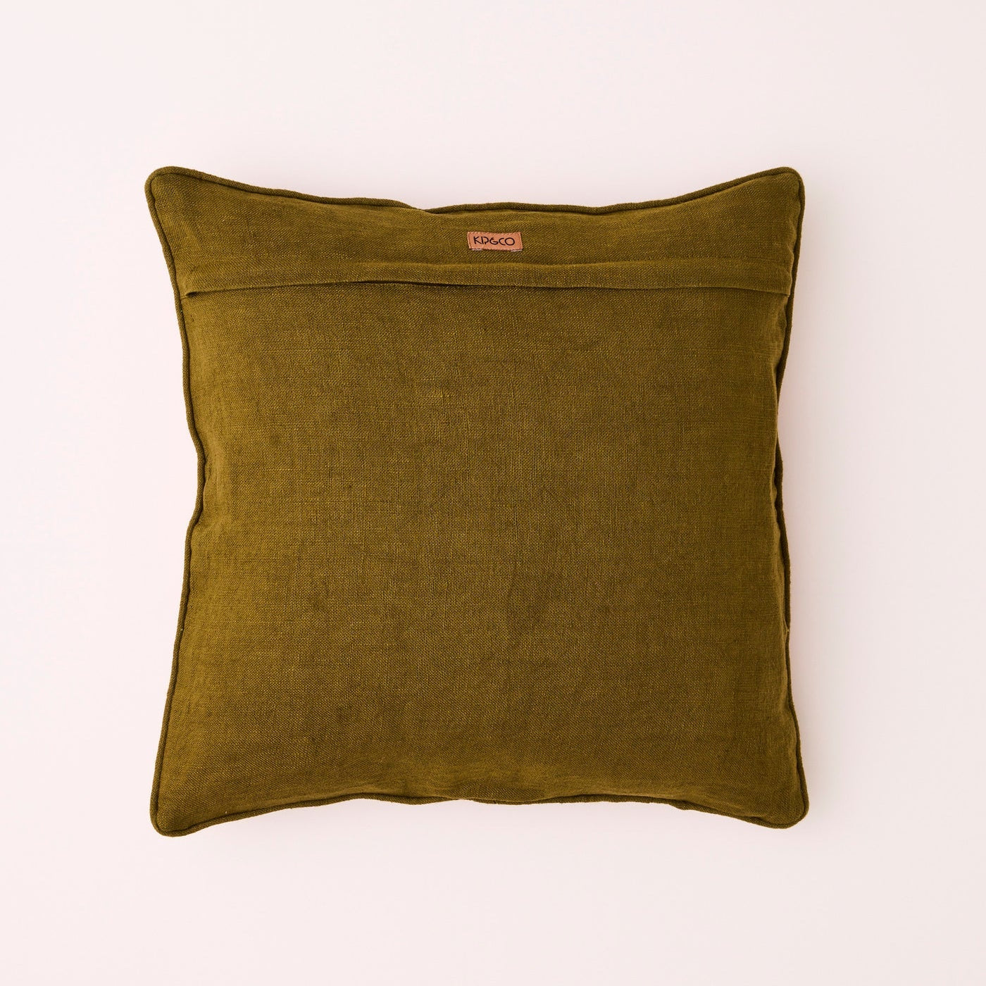 Warm Floral Breeze Embroidered Cushion