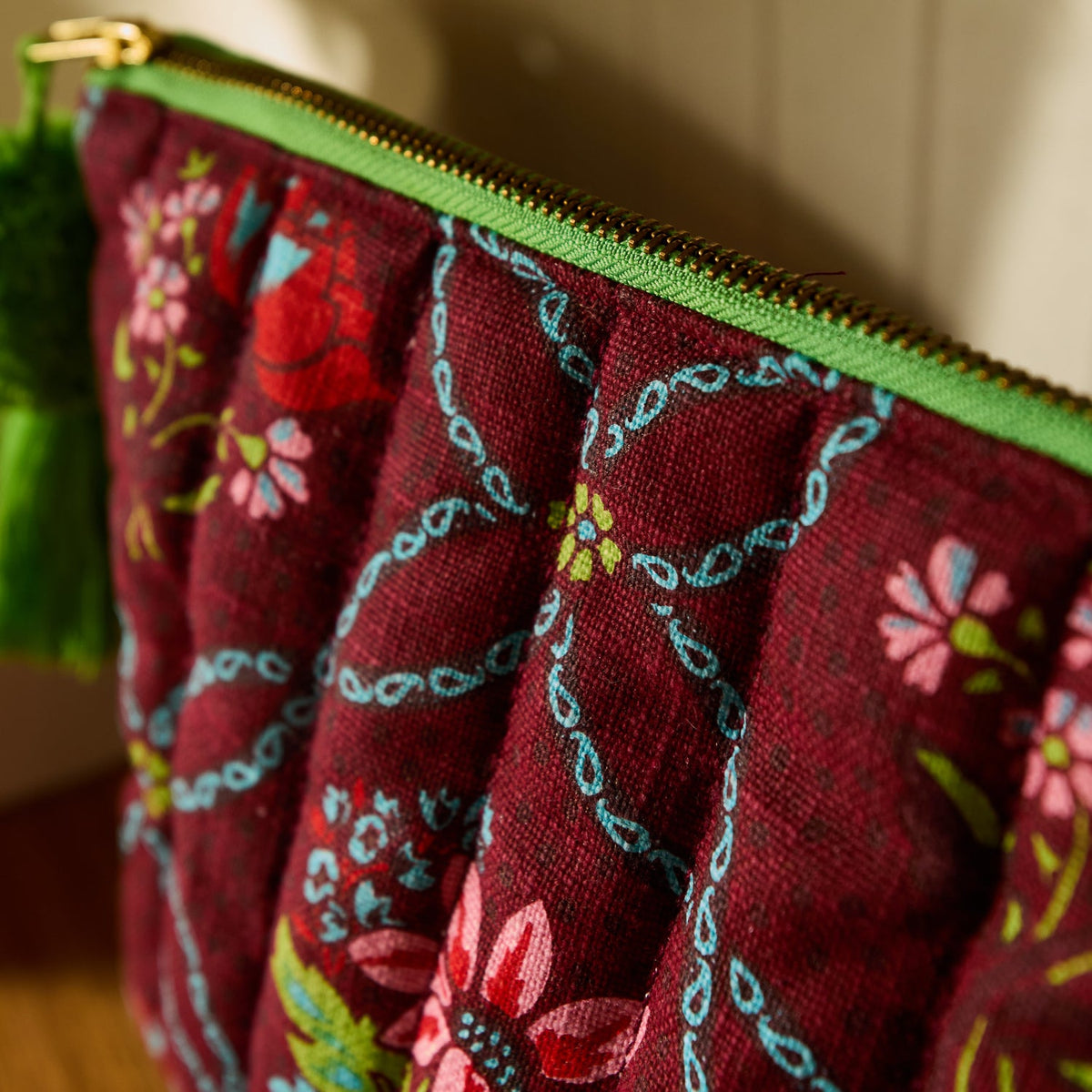 Sienna Norali Quilted Cosmetic Bag