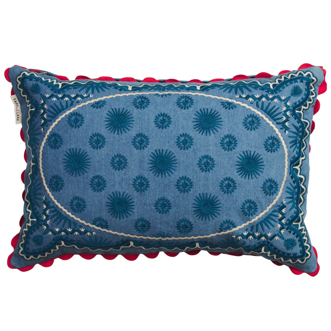 Poppy Anneliese Reversible Denim Cushion