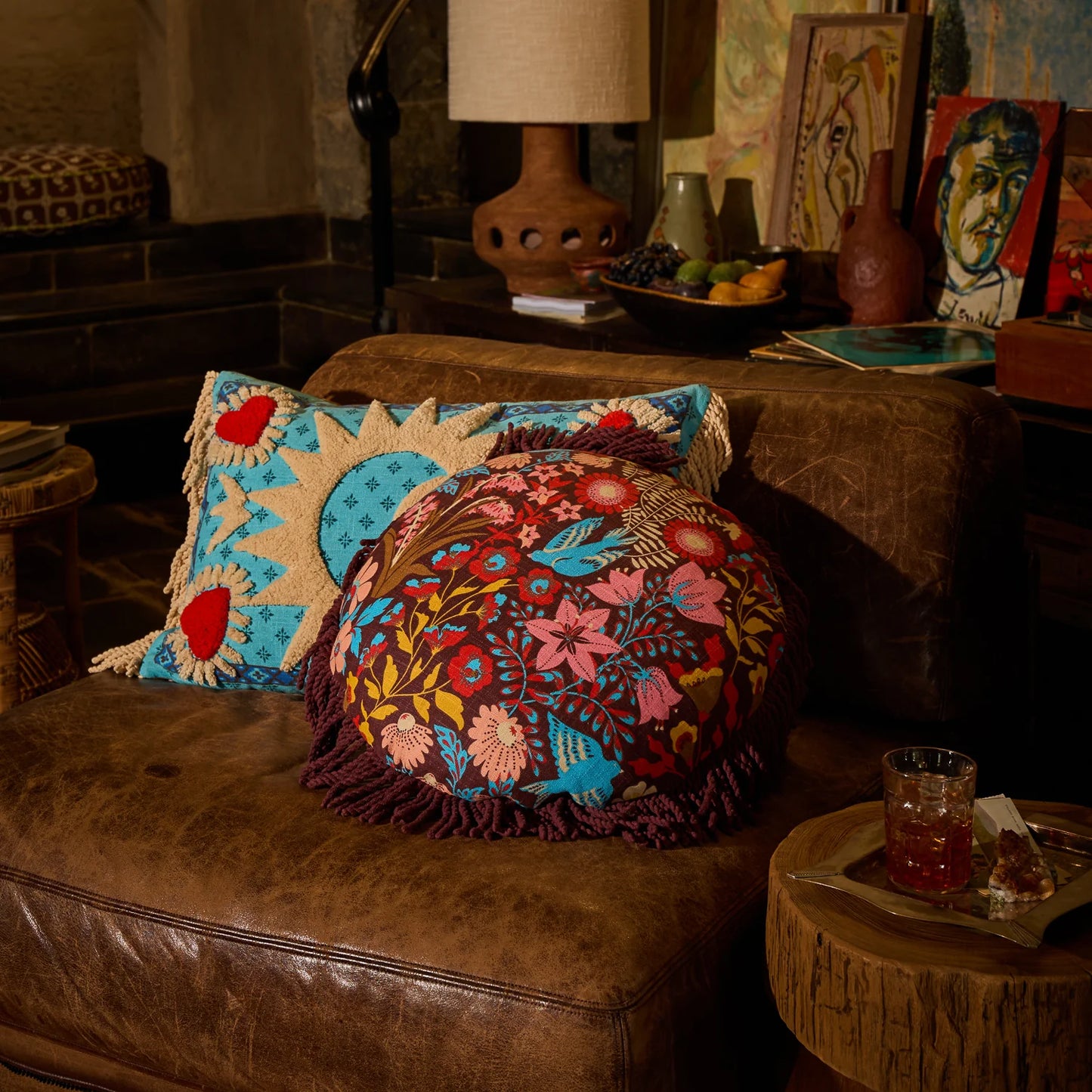 Sloane Round Cushion