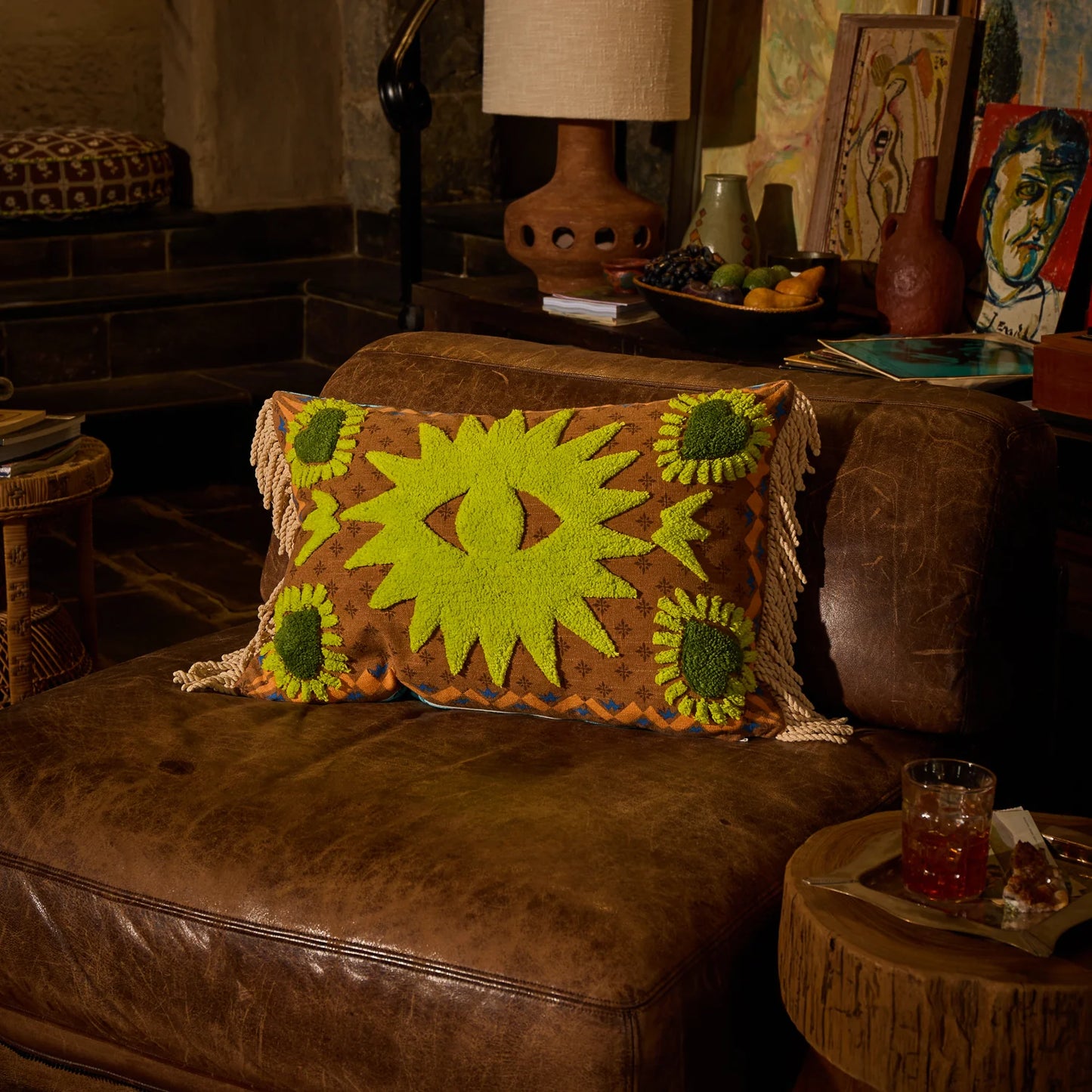 Yadira Reversible Tufted Cushion