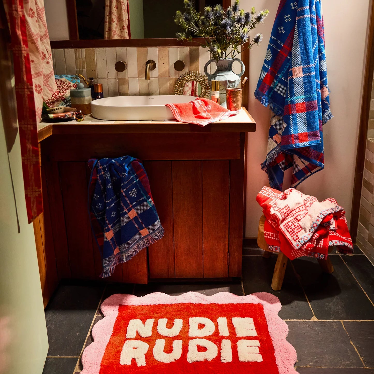 Poppy Romy Nudie Bath Mat