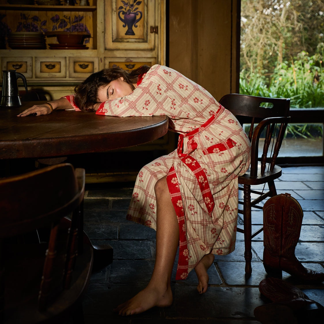 Poppy Bonny Cotton Robe