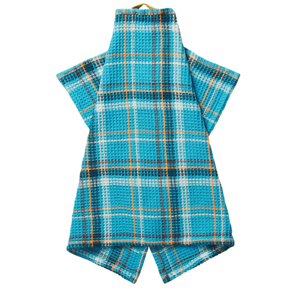 Frances Turquoise Waffle Tea Towel