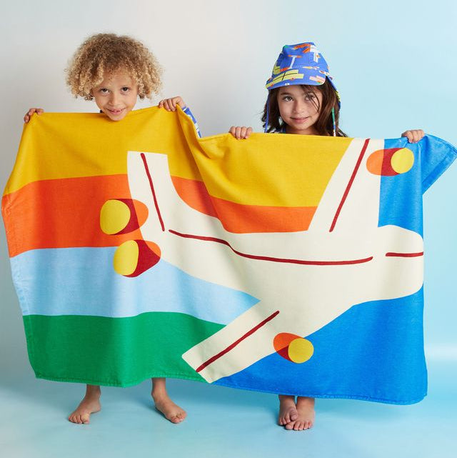 Beep Beep Kids Beach Towel