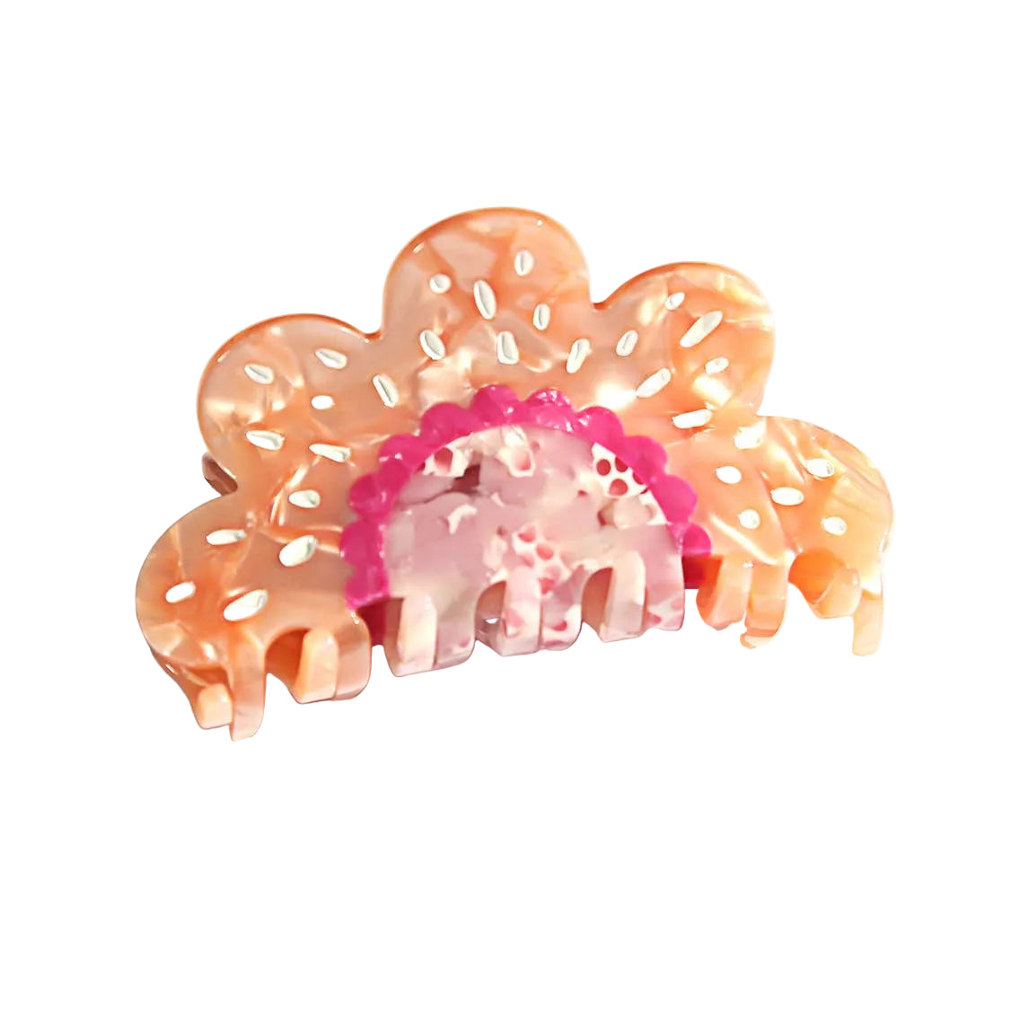 Pink Flower Claw