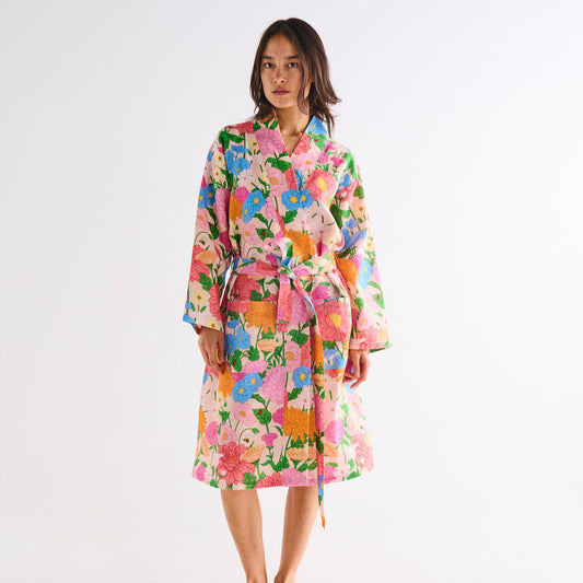 Follow The Sun Linen Robe
