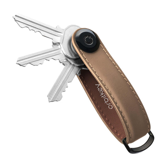 Key Organiser Matte Leather  Mocha