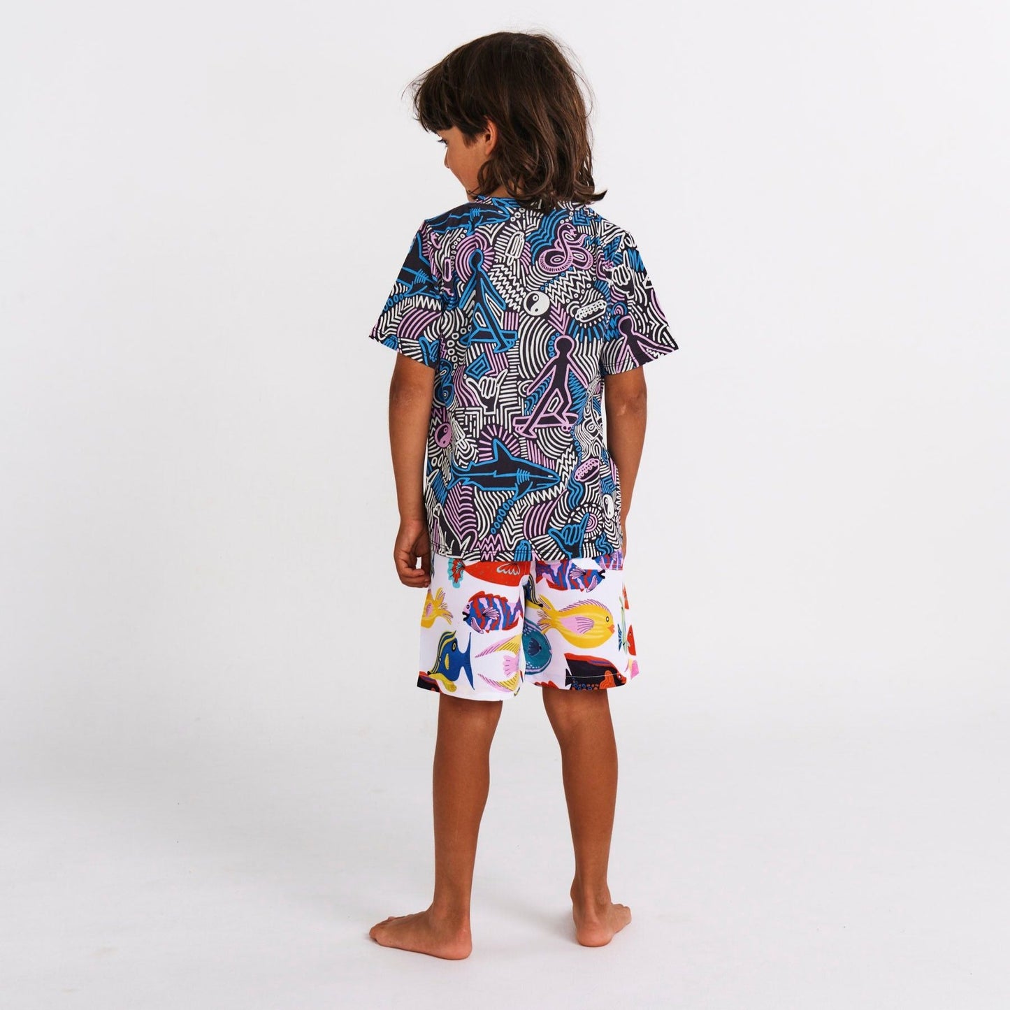 Fishy Business Kids Boardies