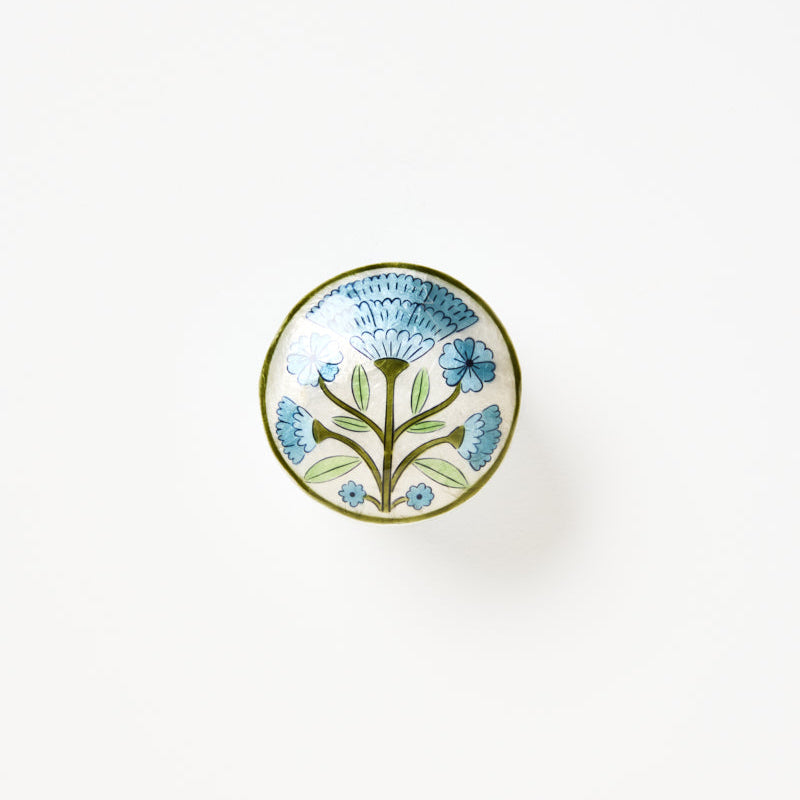 Samira Short Box Blue Flower