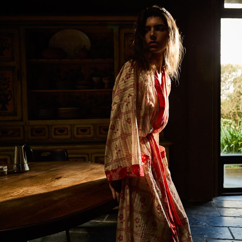 Poppy Bonny Cotton Robe