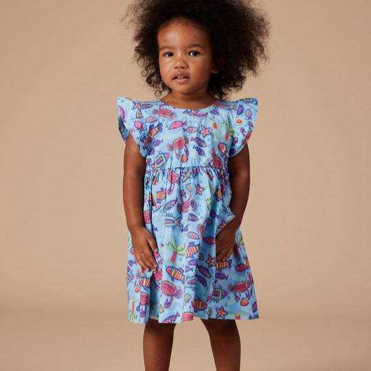 Lyla Lightweight Daydream Island Kids Dress