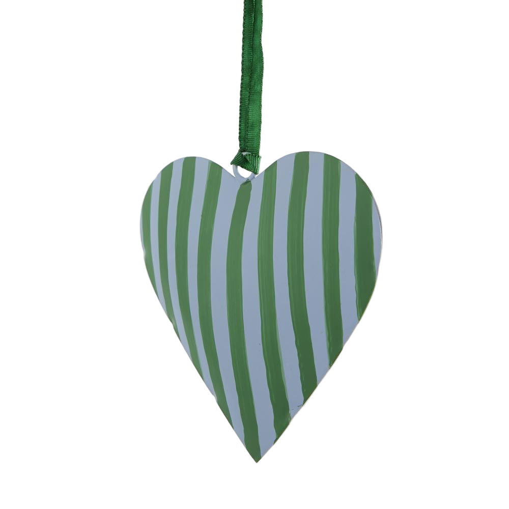 La Dolce Vita Heart Decoration Green