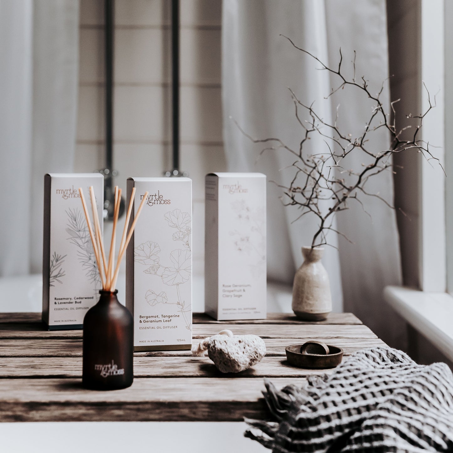 Rosemary, Cedarwood & Lavender Bud Essential Oil Diffuser