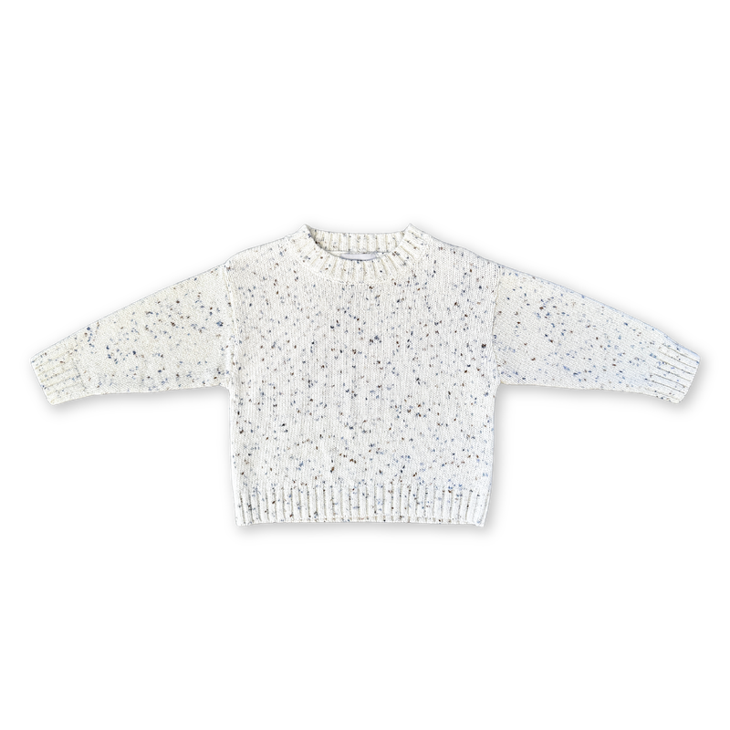 Surf Funfetti Baby Organic Knit Pull Over