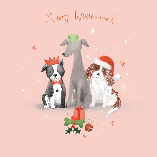 Dog Presents Charity Christmas Cards Set of 10