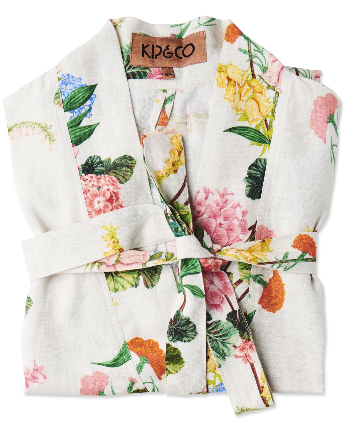 Bouquet Beauty Linen Robe