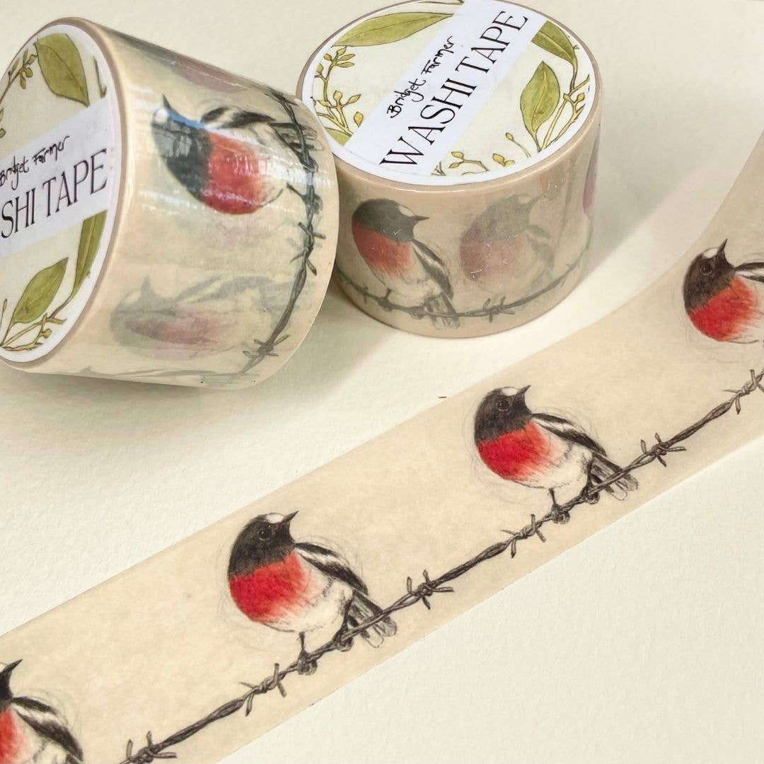 Scarlet Robin Wide Washi Tape