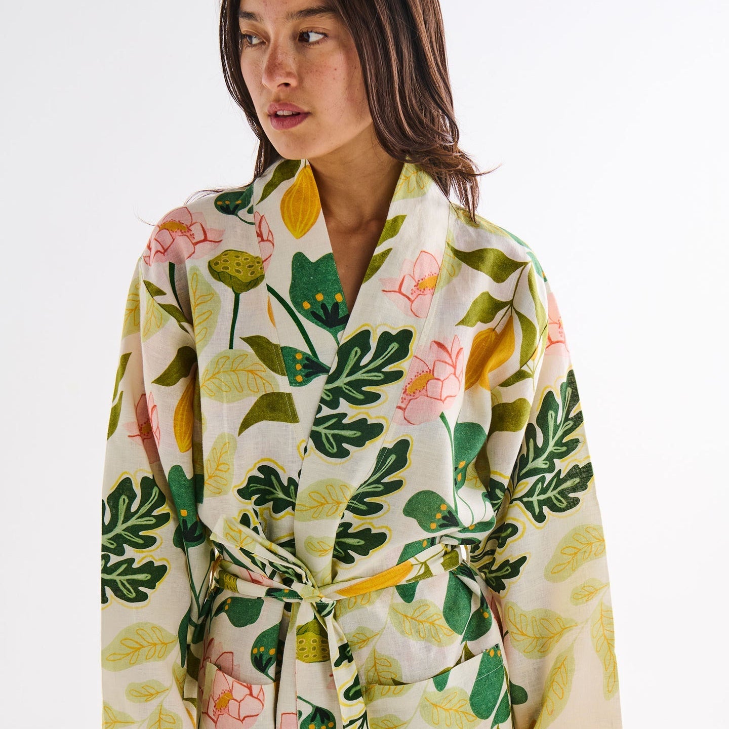 Wander Linen Robe