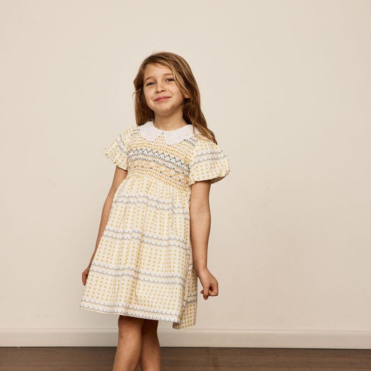 Flo Smocked Kids Dress