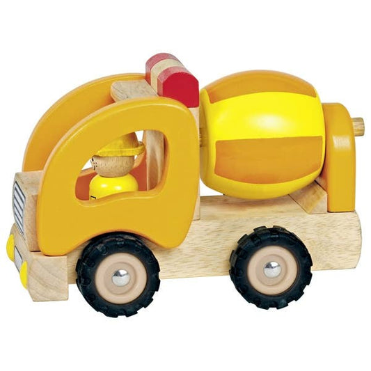 Cement Mixer Wooden Toy