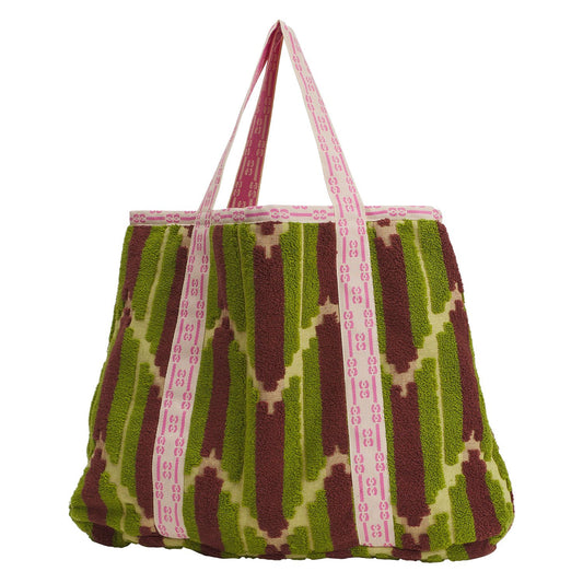 Nisha Terry Tote Bag Palm