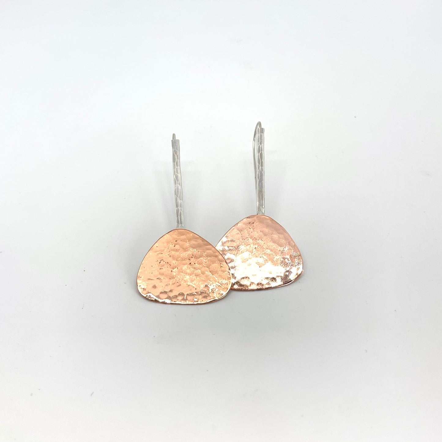 Pebble Copper Earrings
