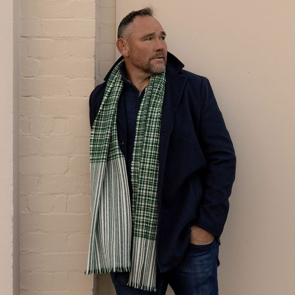 Bask Artichoke Merino Wool Scarf