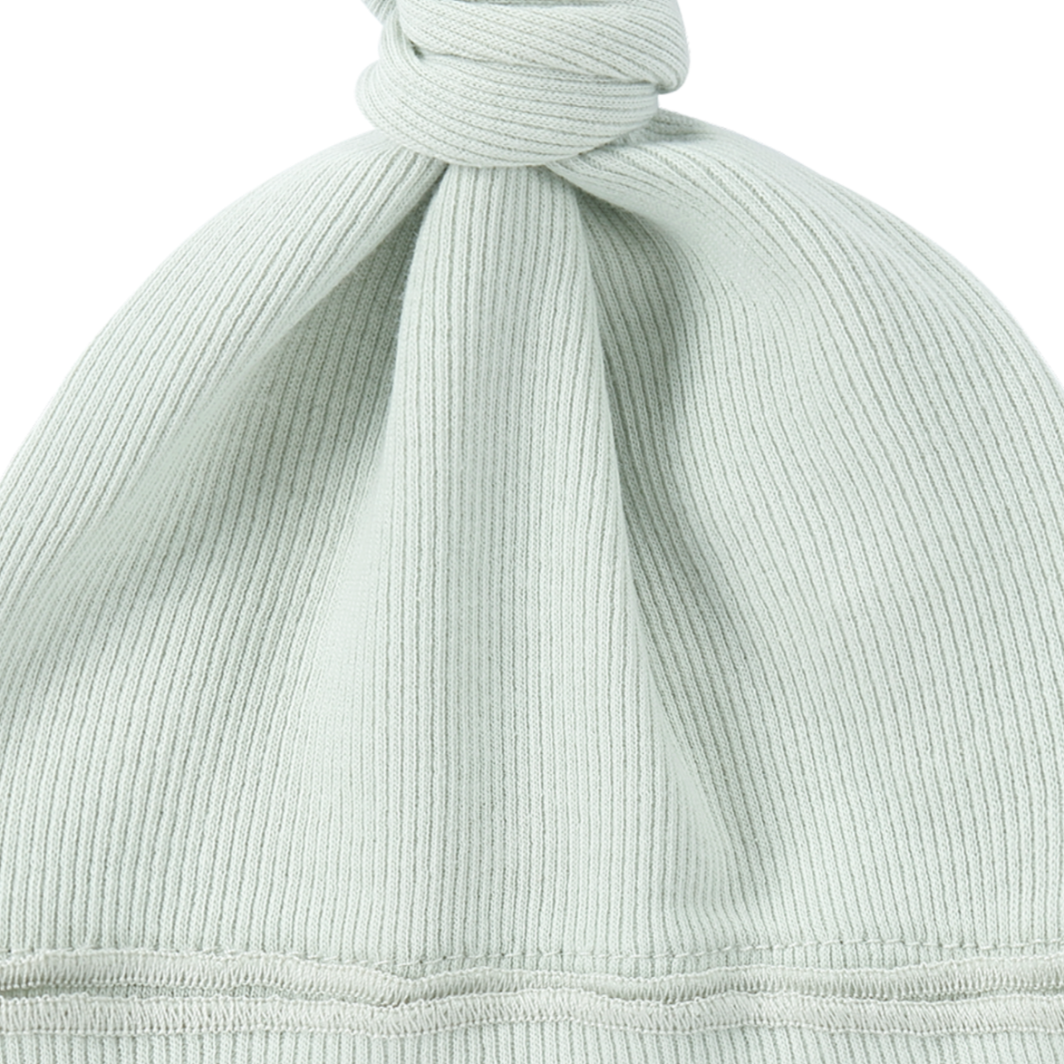 Knotted Baby Hat Seamist