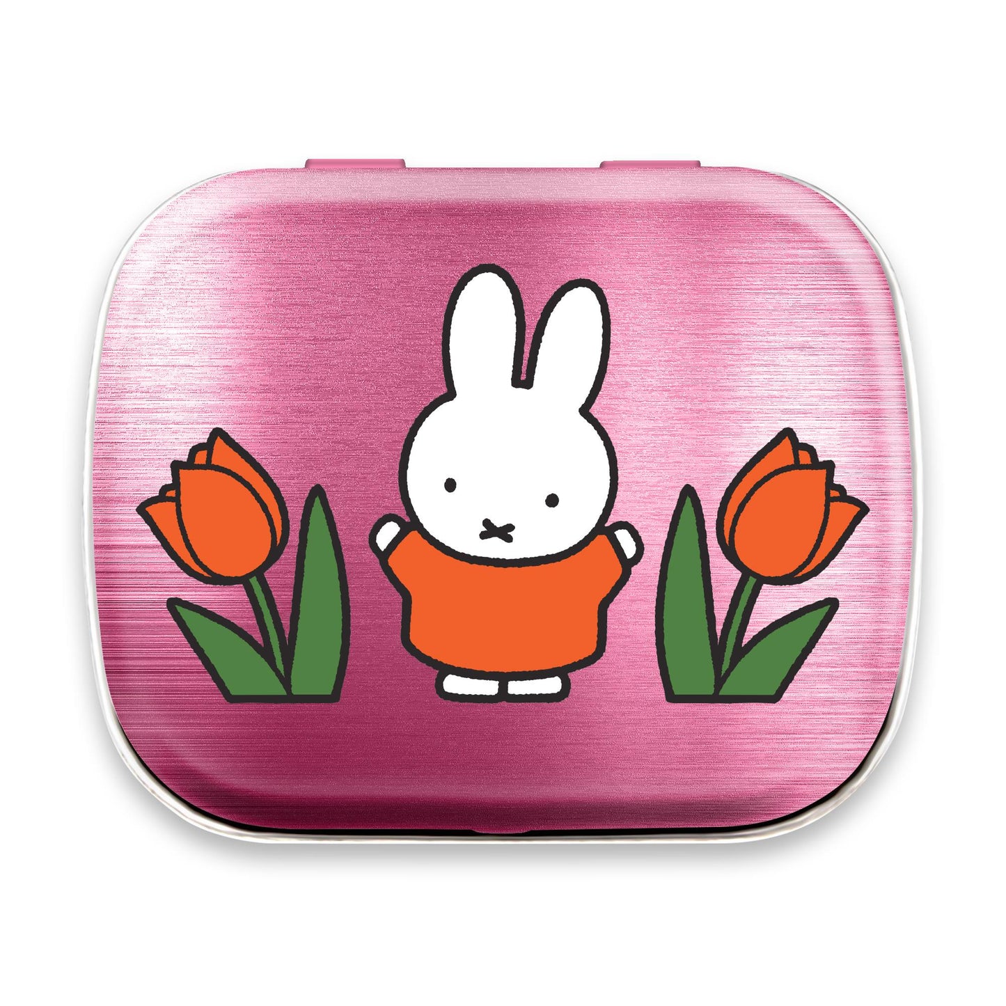 Tulips Pink Miffy Mini Tin