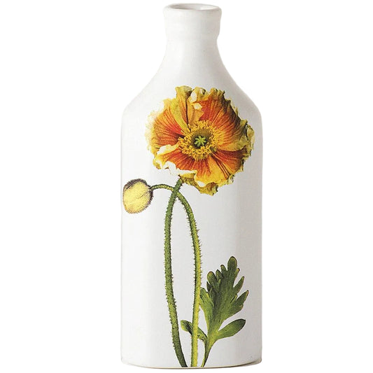 Poppy Botanic Bottle Vase