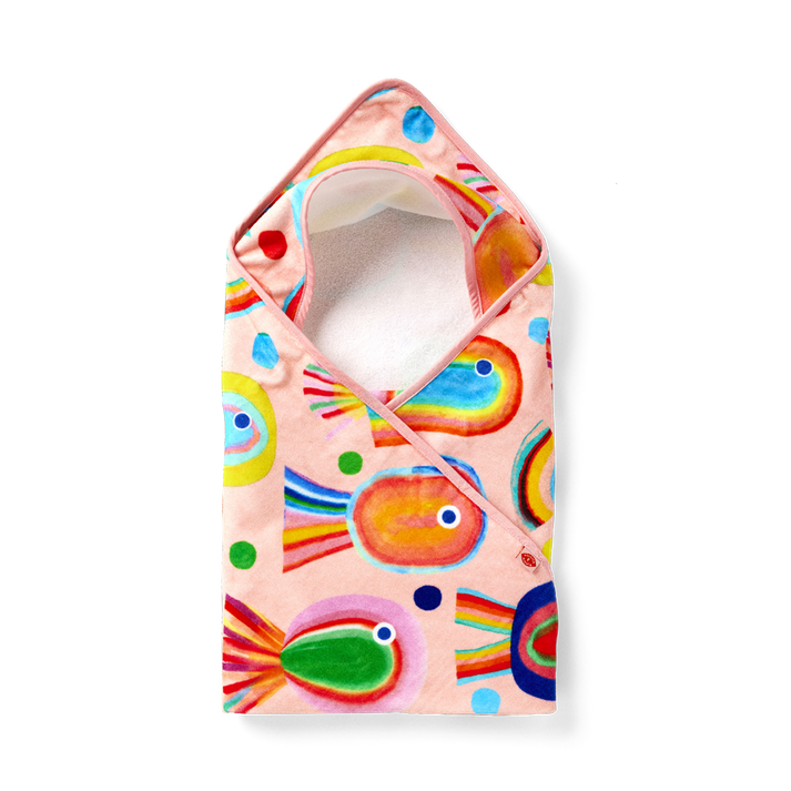 Fancy Fins Baby Hooded Towel