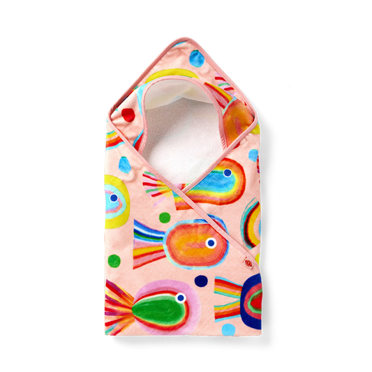 Fancy Fins Baby Hooded Towel