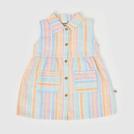 Rudy Stripe Linen Dress