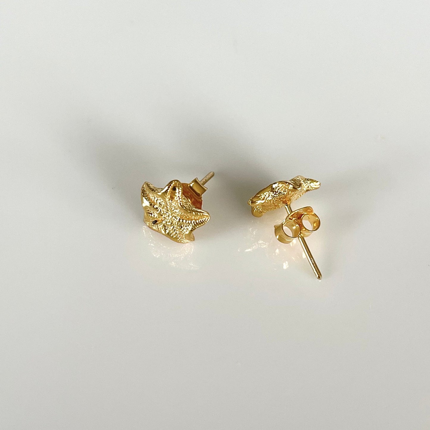 Starfish Gold Studs