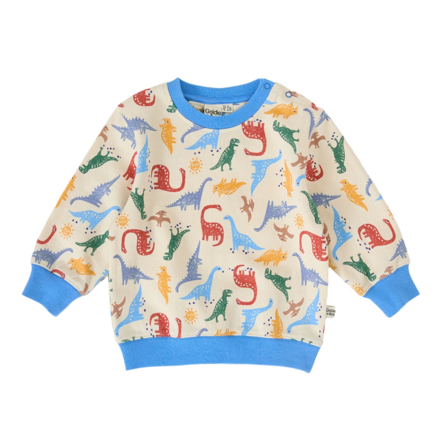 Dino-Mite Relaxed Terry Kids Sweater