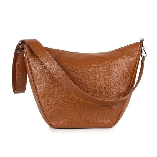 Camilla Crossbody Bag Pebbled Tan