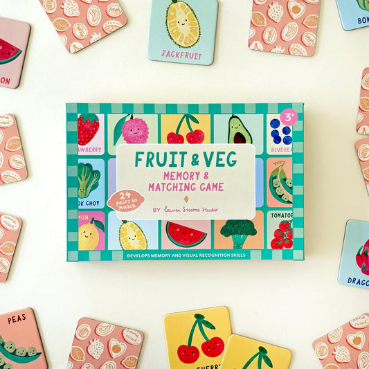 Fruit and Veg Memory & Matching Game