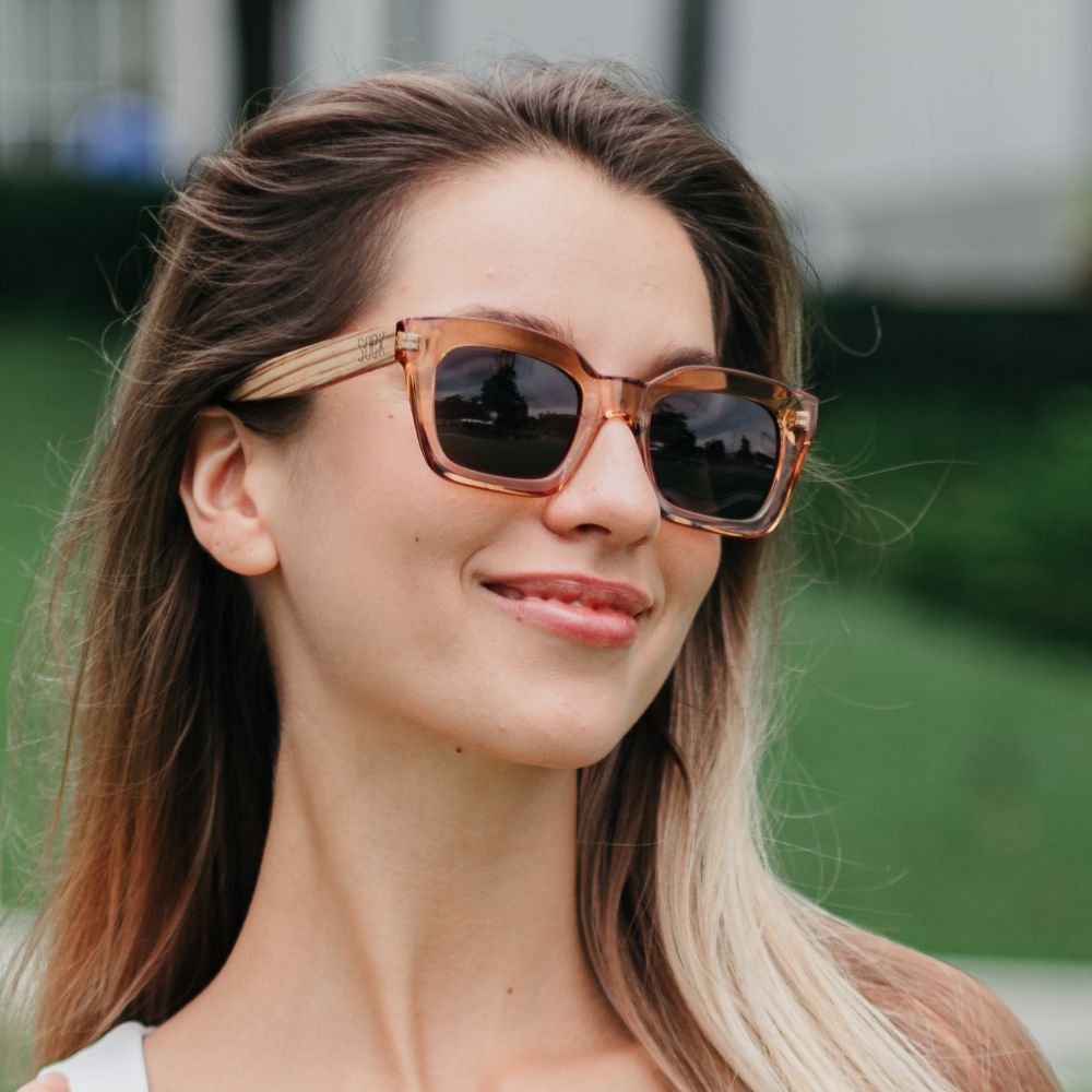 Zahra Champagne Sunglasses