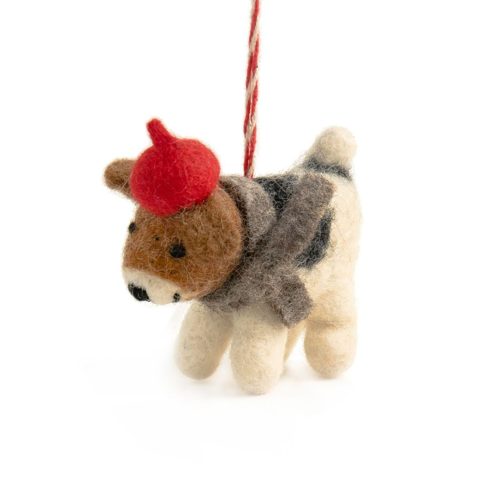 Delilah Dog Wool Decoration