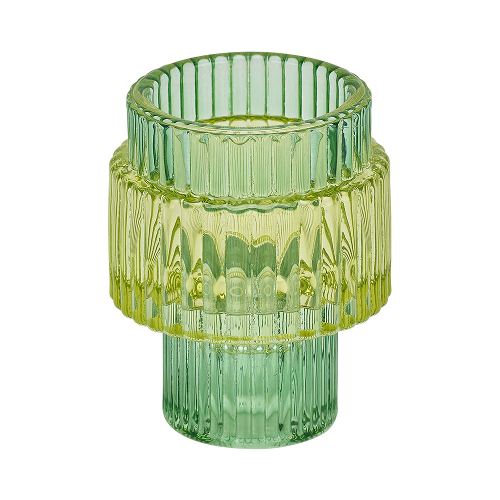 Jewel Candle Holder Green Large