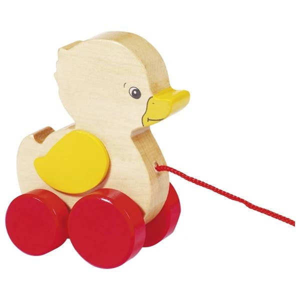 Duckling Pull Along Wooden Toy