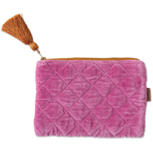 Pink Velvet Cosmetics Purse