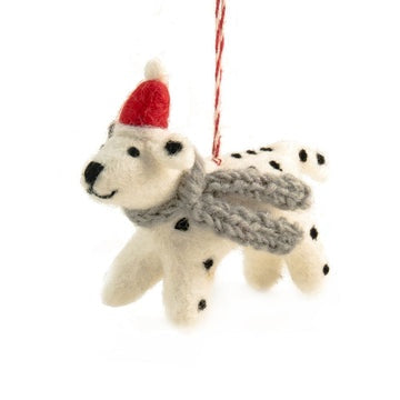 Spot Dog Wool Decoration