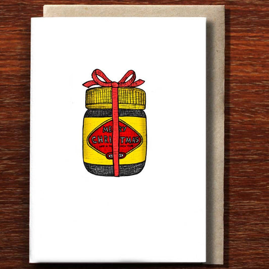 Vegemite Christmas Greeting Card