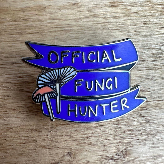 Official Fungi Hunter Enamel Pin