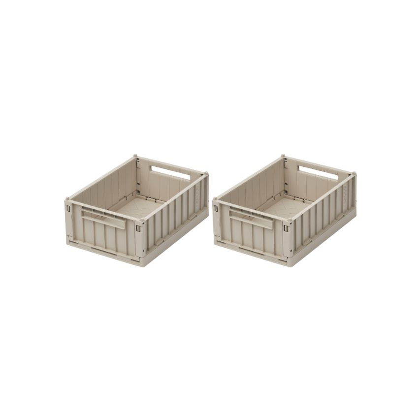 Sandy Small Weston Storage Box 2-pack – Habeo Australia