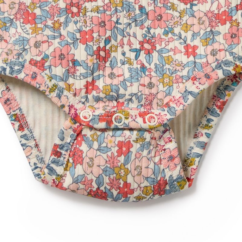 Summer Bloom Organic Bodysuit