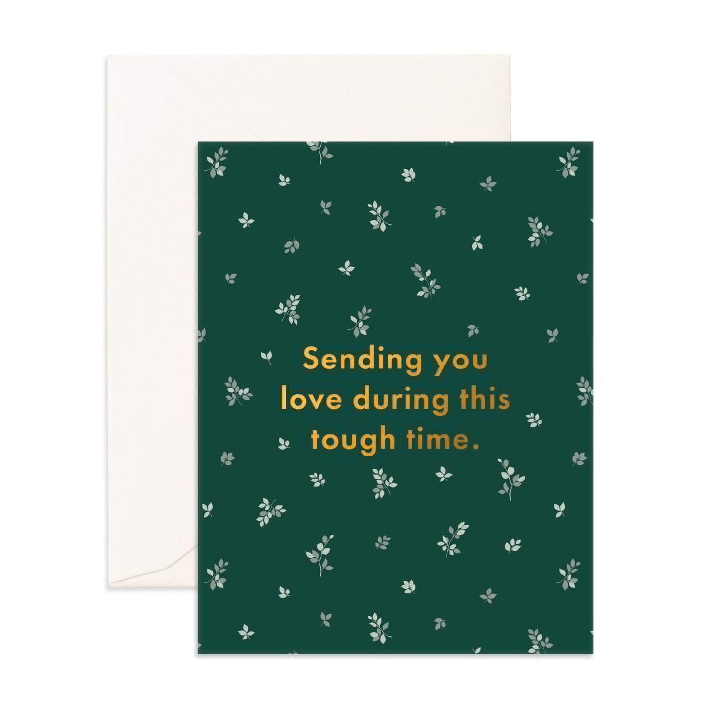 Sending Love Spruce Greeting Card