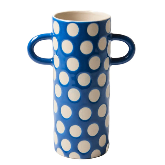 Griffe Blue Spot Bud Vase